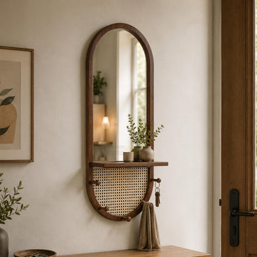 Buy Corvo Wall Hanging Mirror in Bangladesh for bedroom, entryway, hallway, and stylish wall decor online for homes now!