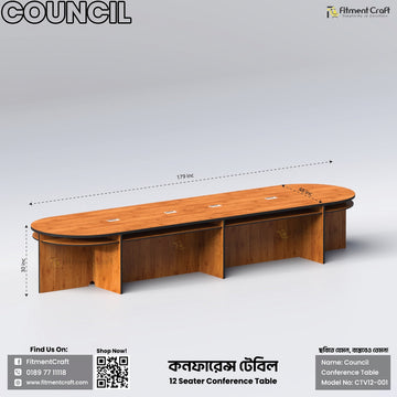 Council - Modular Conference Table | CTV12-001