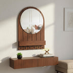 Premium Creso Wall Hanging Mirror for hallway, bedroom, and entryway storage in modern Bangladesh homes today online now