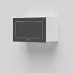 Wall mounted dangling file cabinet for office storage with premium design and space-saving functionality