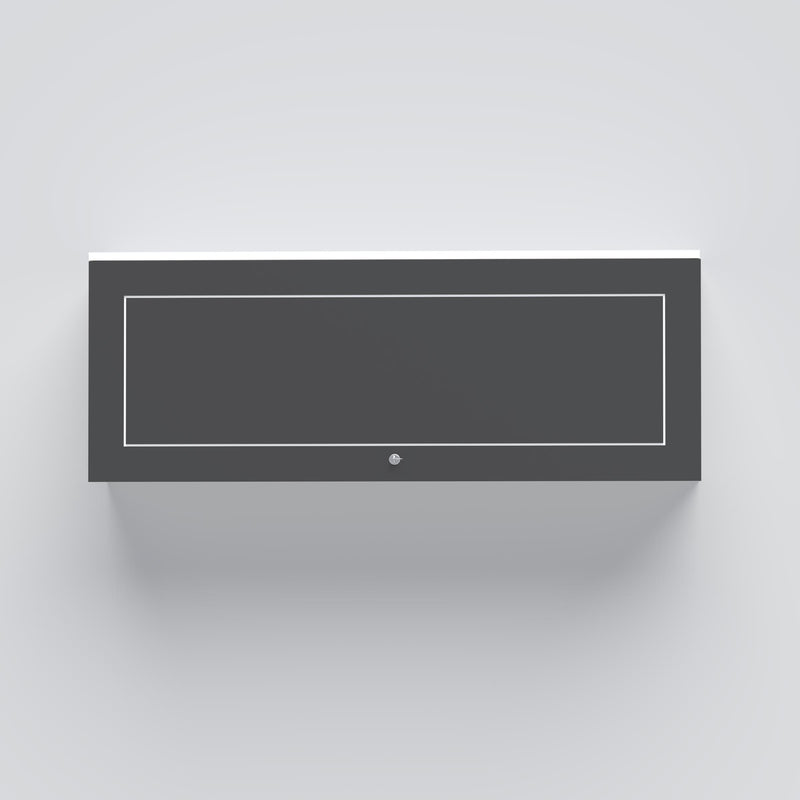 Premium dangling hanging file cabinet for executive office storage with modern wall-mounted design