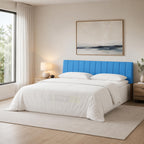 Davor Standard King Size Bed with soft headboard, modern king bed for master bedroom comfort in Bangladesh homes now BD!