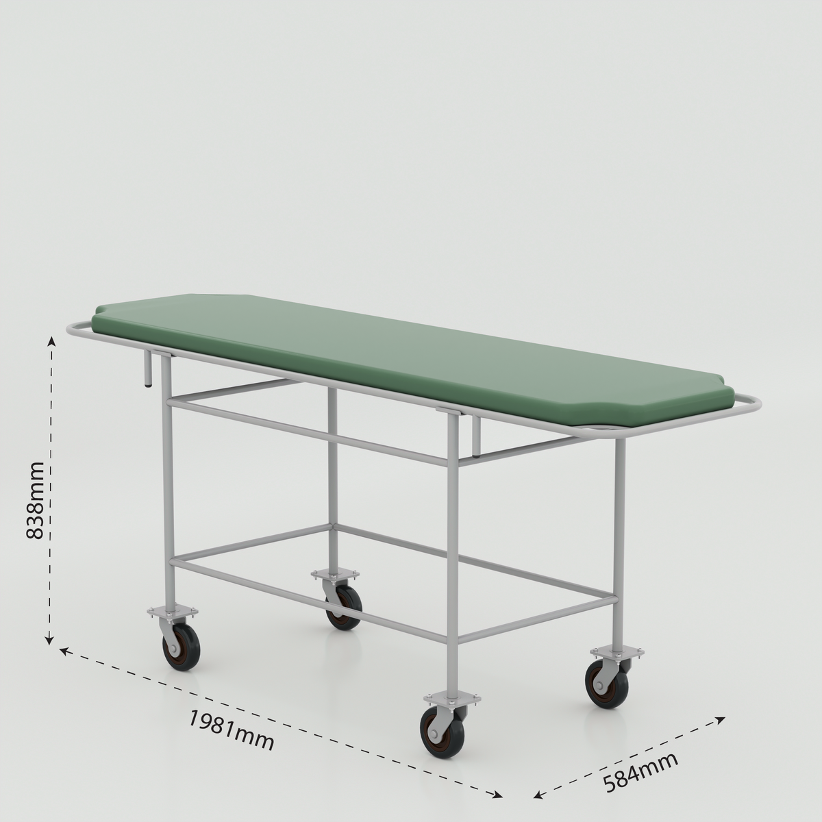 Drivo Patient Trolley Cum stretcher