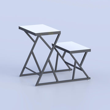 Modern Doryn school bench with laminating board top and durable mild steel frame for classroom seating