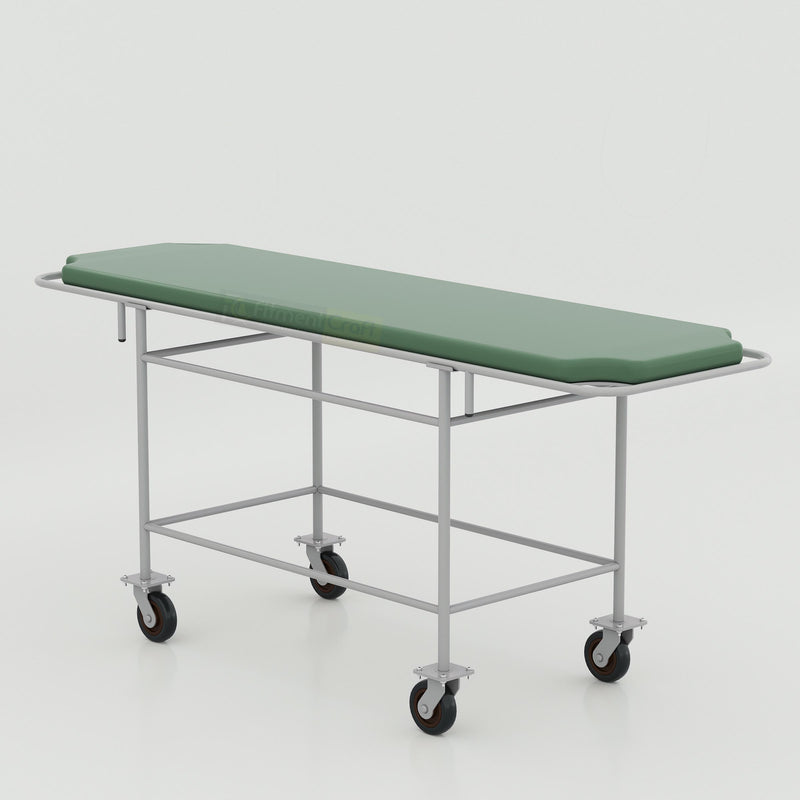Hospital stretcher trolley designed for safe and comfortable patient transportation