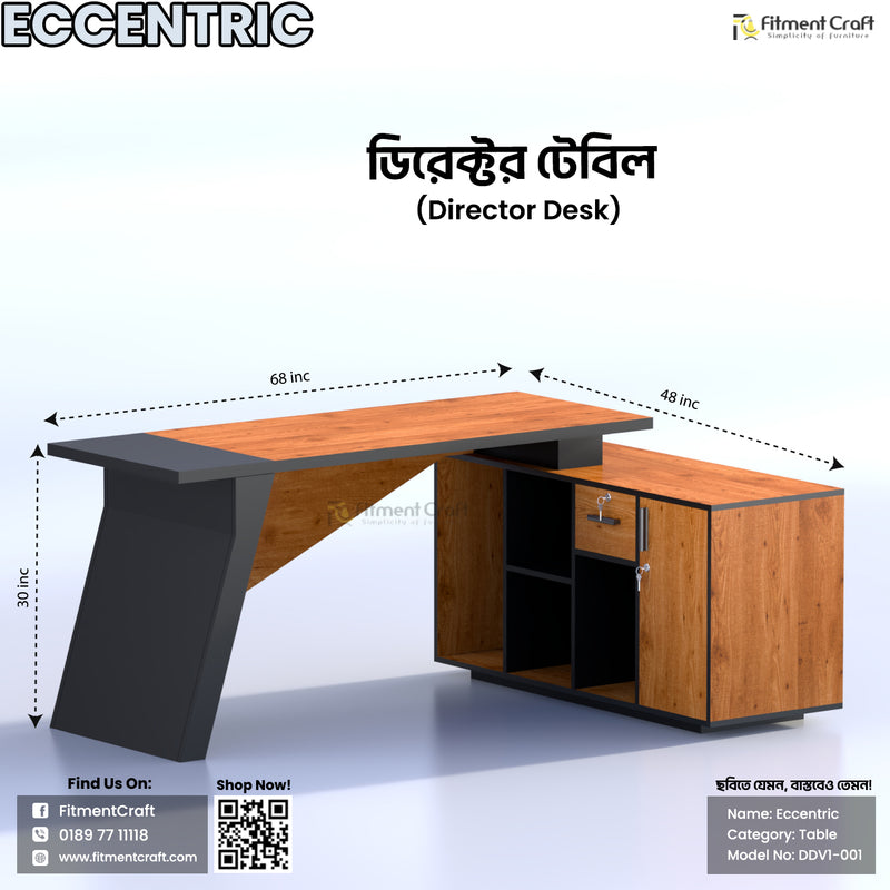 Eccentric - Director Desk | DDV1-001