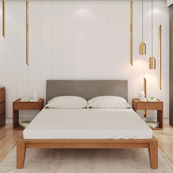 Enora Bed - Headboard + Cusion Version | ABV1-025