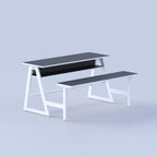 Eyvon school bench for primary classroom, compact student desk and bench set for schools and coaching centers in BD now.