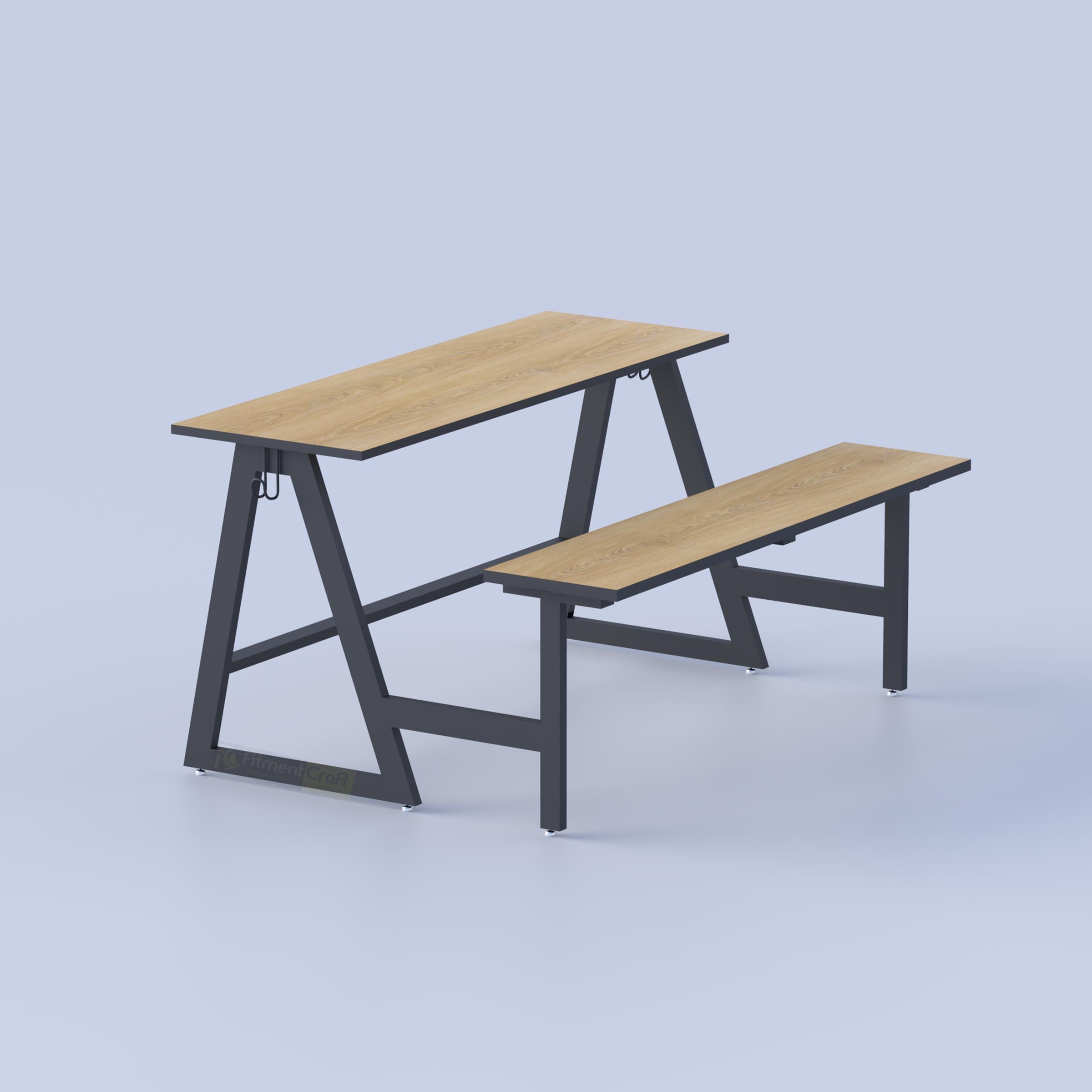 Eyvon College Bench for Class 10 and above students with durable design for schools, colleges and coaching centers in BD