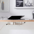 FORSASONG Cable Management Tray for organizing desk cables, easy-to-install under desk solution for neat and tidy workspace in Bangladesh.