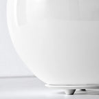 Fado Table Lamp in BD with white globe design for soft cozy lighting, modern bedroom decor, and living room ambience now