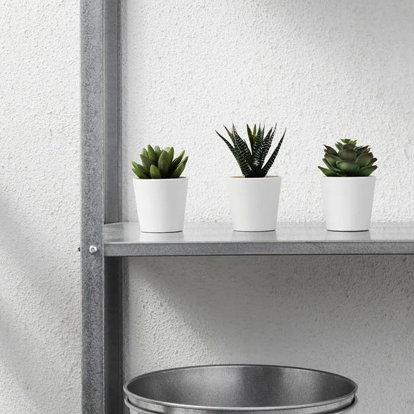 Fejka Artificial potted plants with flower pots