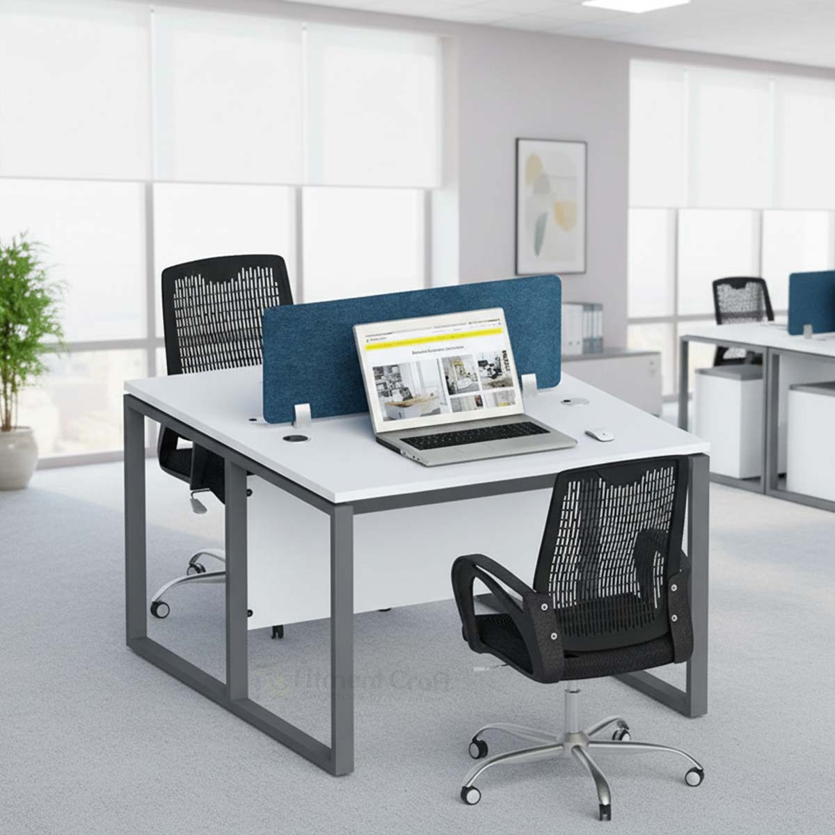 two seater workstation