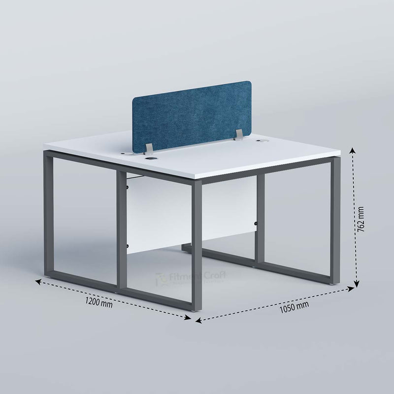 two seater workstation