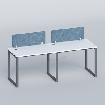 Flexi - side by side two seater workstation
