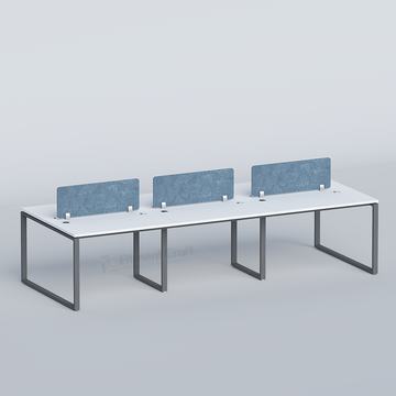Flexi - face to face six seater workstation