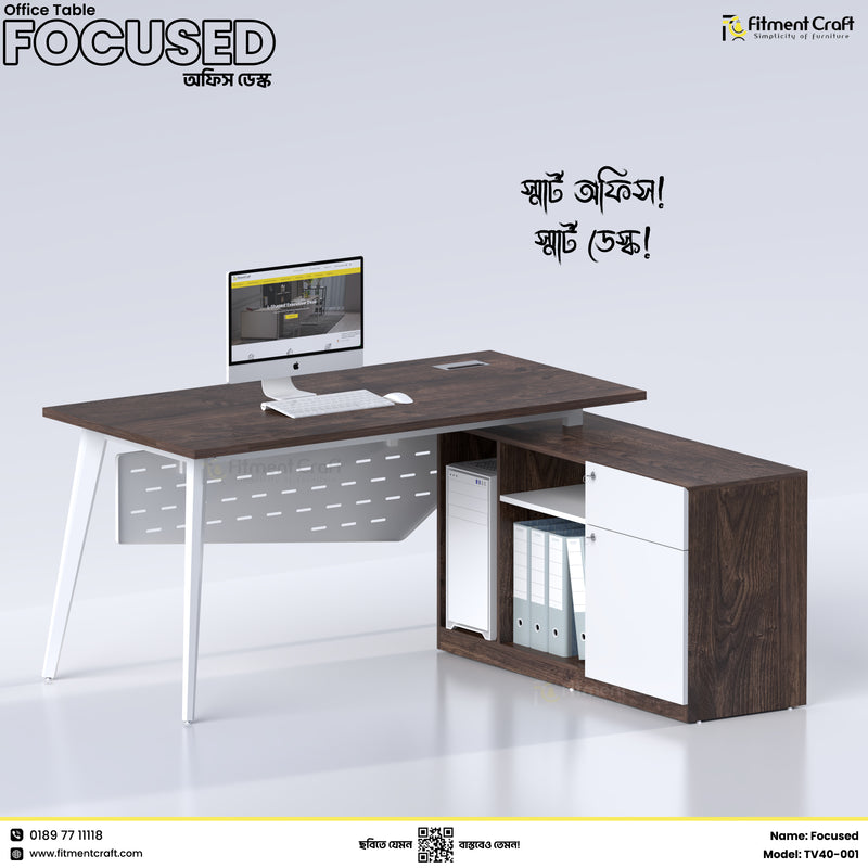 Focused Desk | TV40-001
