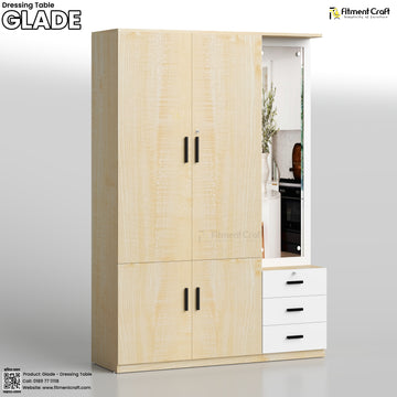 Glade - Almirah cum Dressing Table | DTV3-001