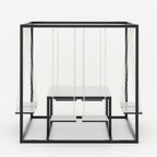 Glorious Swing Table TV6-001 stylish swing dining setup for modern cafés and rooftop spaces