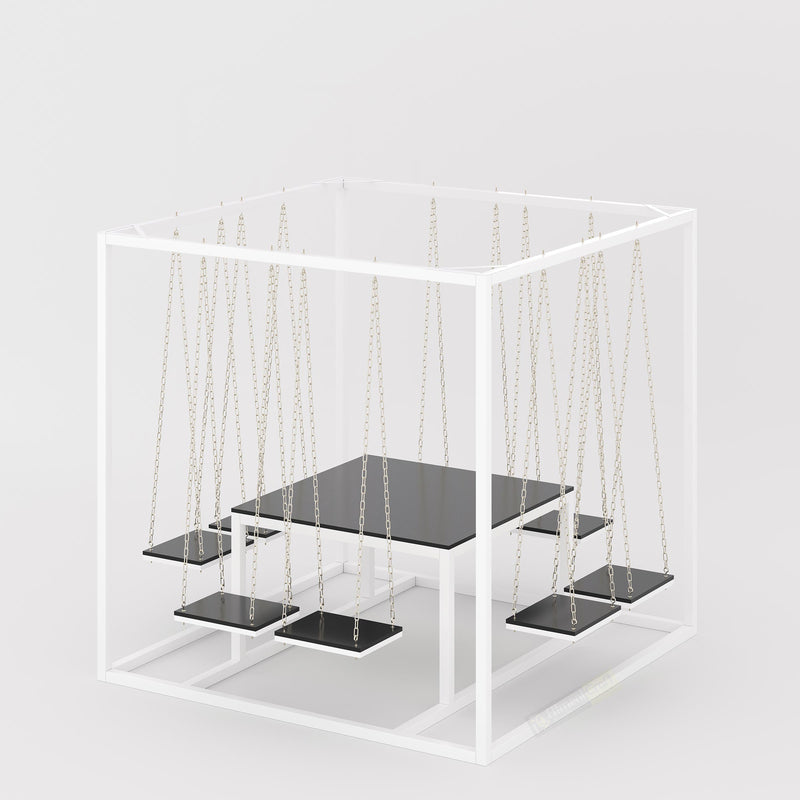 Glorious Swing Table TV6-001 luxury swing dining table for cafés restaurants and homes