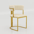 Halix Golden Dining Chair