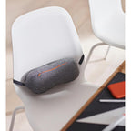 Halox Neck & Lumbar Pillow ergonomic memory foam cushion with strap for back support on chair at home or office
