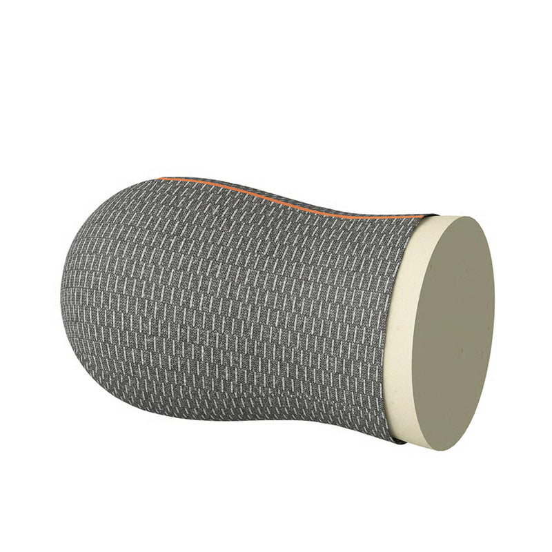 Halox Neck & Lumbar Pillow ergonomic memory foam cushion with strap for back support on chair at home or office