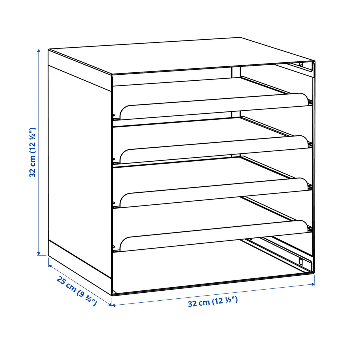 Harvmatta Letter Tray