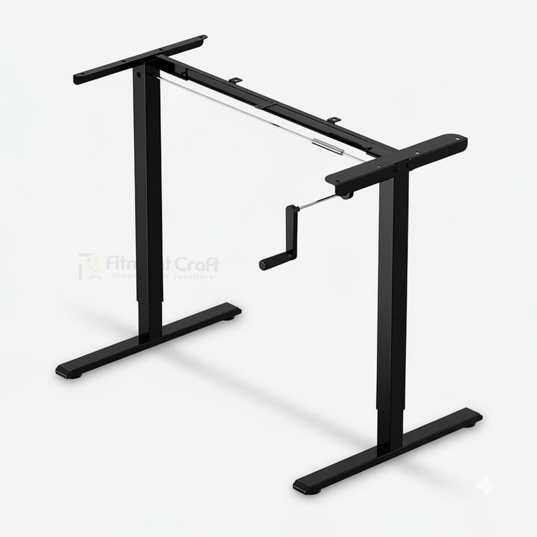 Bluffy-Manual Height Adjustable Standing Desk Frame