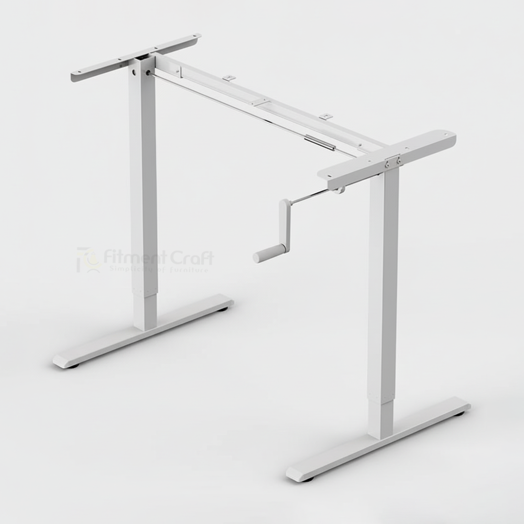 Bluffy-Manual Height Adjustable Standing Desk Frame