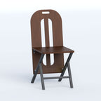 Buy Kevra Restaurant Chair in Bangladesh with compact design, carrying handle and stylish wood-inspired finish.