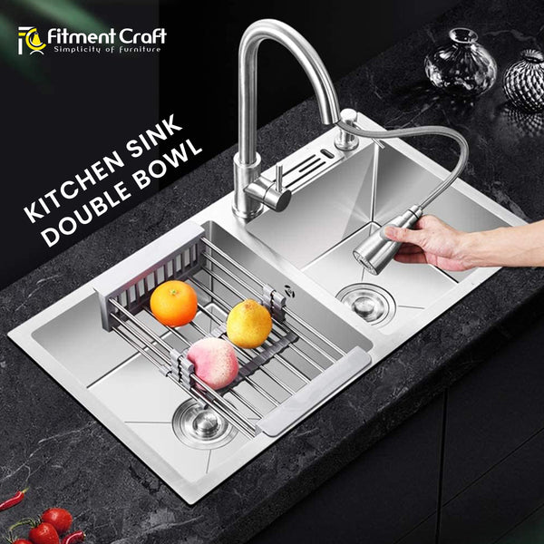 Kitchen Sink Double Bowl
