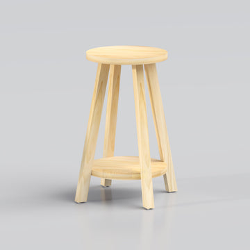 Kylon Plant Stand tall wooden plant holder for flower pots, indoor decor, balcony garden, and living room use in BD now.