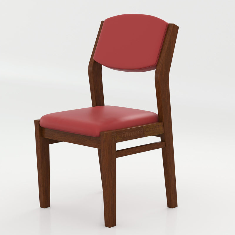 Lerix chair with premium cushioned seating and sturdy wooden frame, perfect for modern dining and commercial interiors.