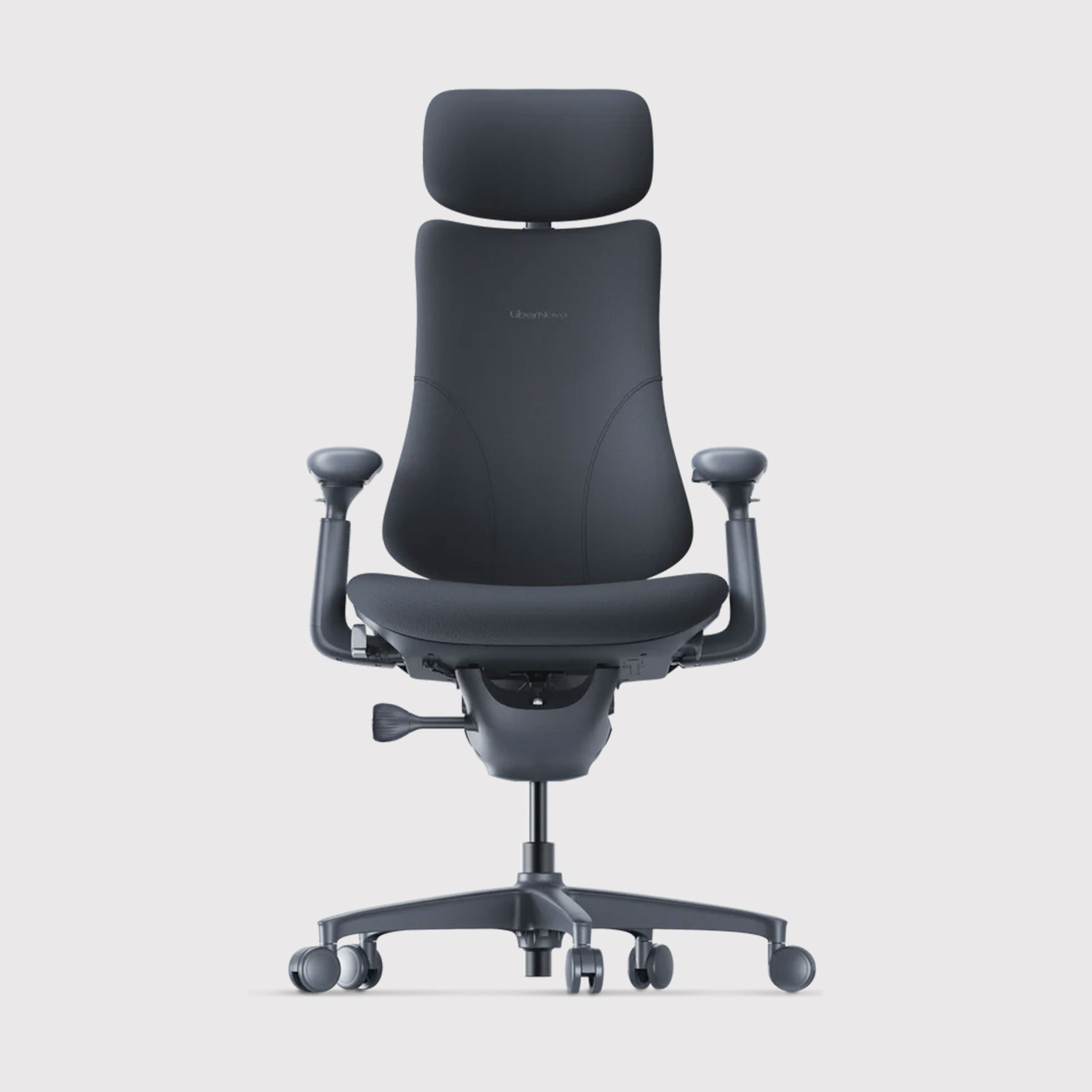 LiberNovo Ergonomic Chair by FitmentCraft with adjustable lumbar support, breathable mesh back & premium ergonomic comfort.