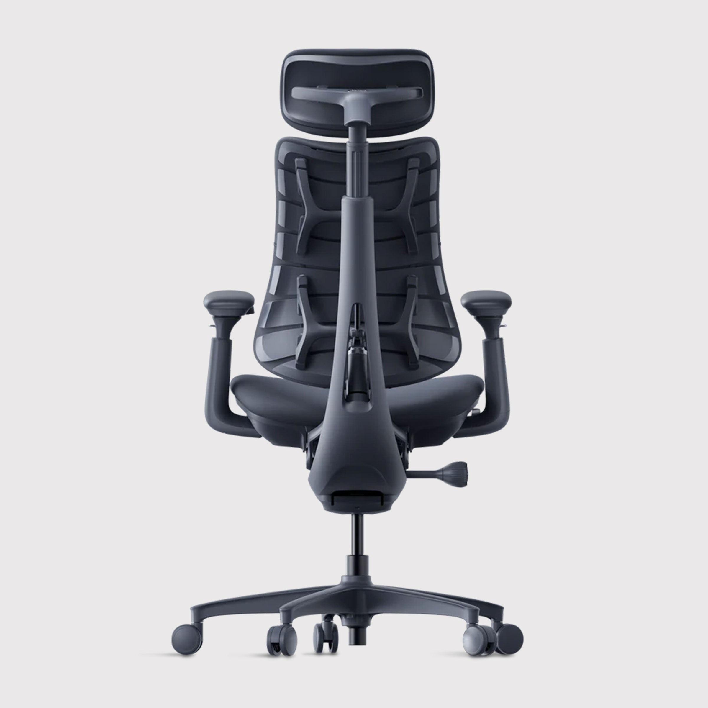LiberNovo Ergonomic Chair by FitmentCraft with adjustable lumbar support, breathable mesh back & premium ergonomic comfort.