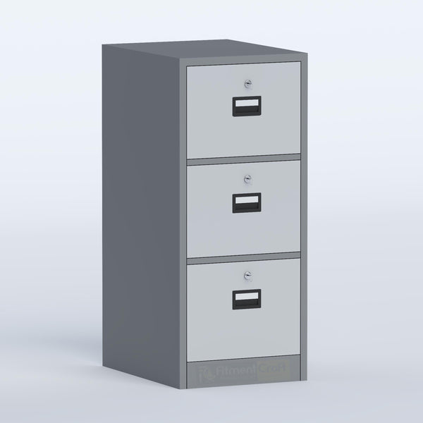 Lilox Steel File Cabinet - FCMSCL3D (Lock)