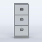 Lilox Steel File Cabinet 3 Drawer (Lock) durable 3 drawer lock filing cabinet for office document organization
