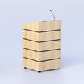 Lisor podium  with storage shelves for schools, universities, conference halls, and professional presentations