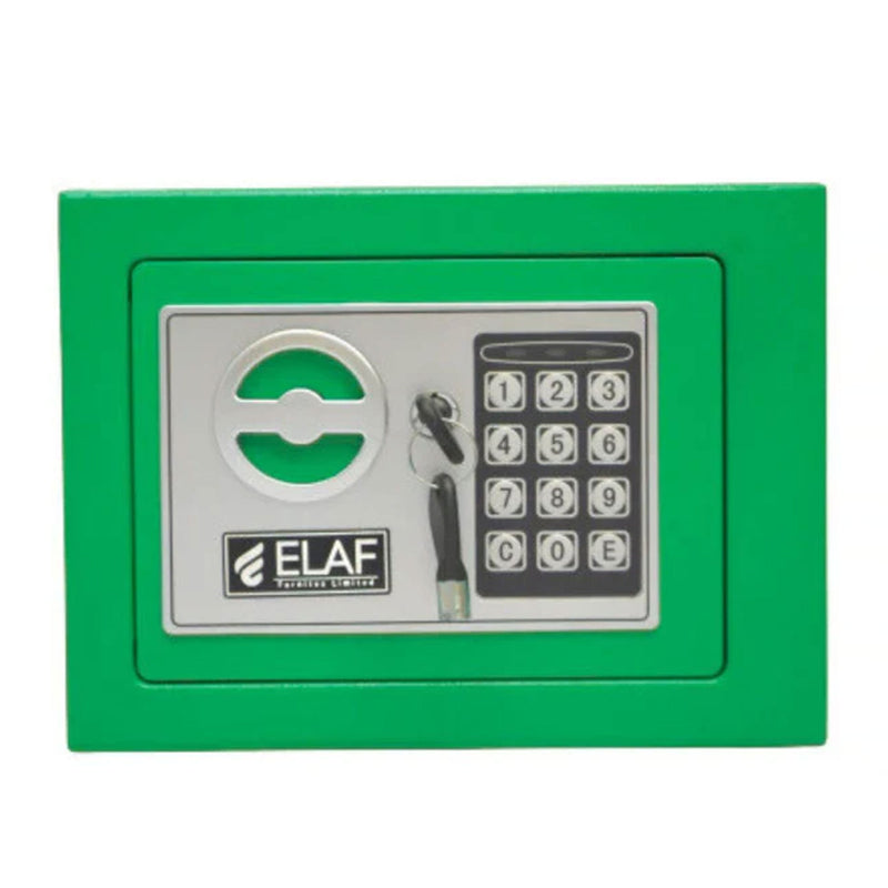 Lockify Small Safety Box Digital Locker for safe storage of cash jewelry passports with keypad lock and steel body