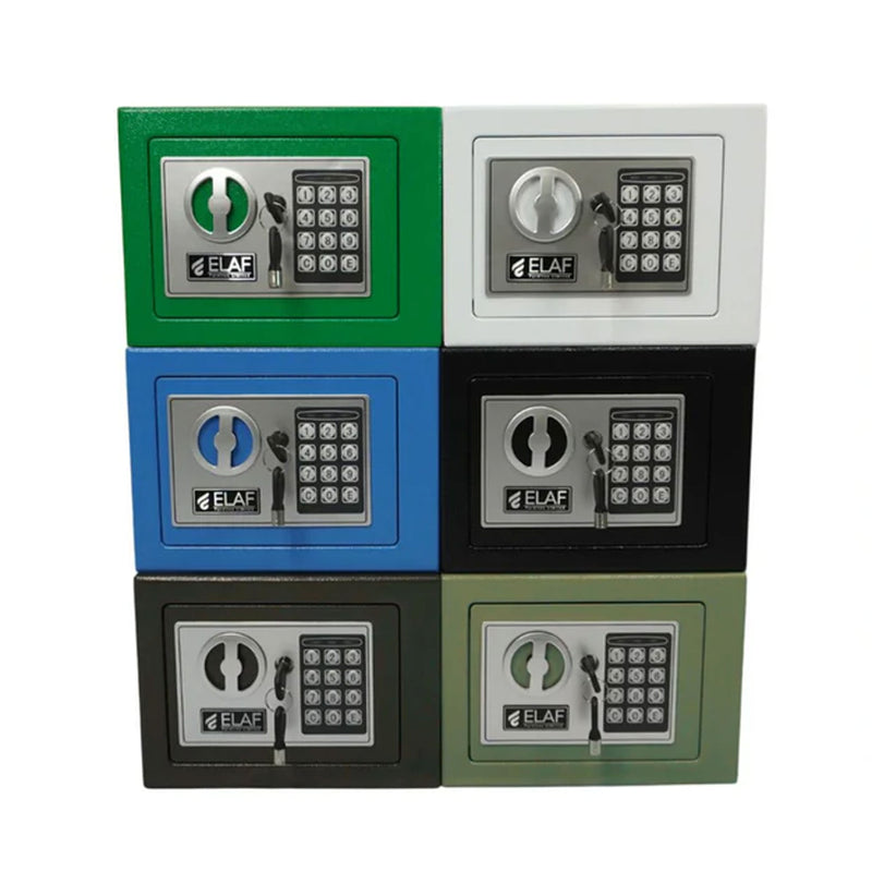 Lockify Small Safety Box Digital Locker steel mini safe with keypad lock for secure valuables storage at home or shop