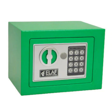 Lockify Small Safety Box Digital Locker with keypad and key backup for secure cash jewelry and document storage