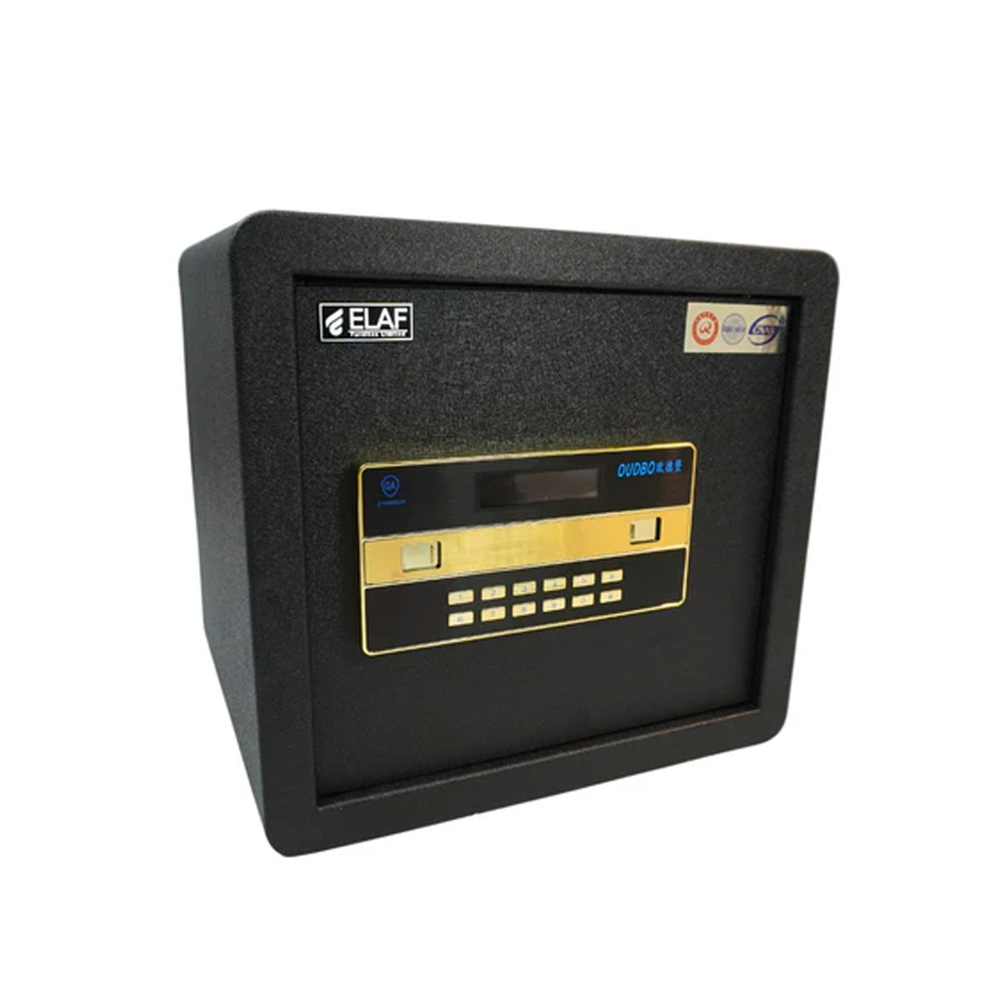 Lokio Digital Safety Locker open view with shelf LED light and strong steel body for secure storage