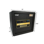 Lokio Digital Safety Locker wall mount safe box for home office cash documents and valuables storage