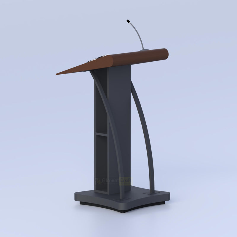 Contemporary podium for speeches meetings lectures and corporate events