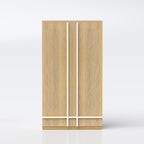 Buy Lubitex Almirah wardrobe with shelves and hanging space, designed for stylish, organized everyday clothing storage.