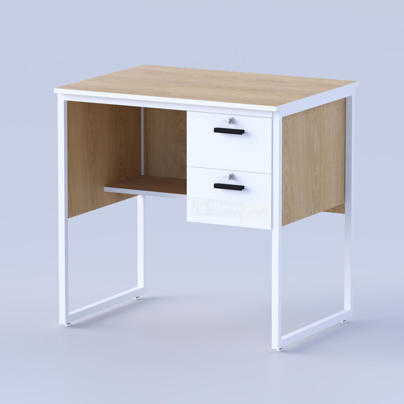 Modern teacher table with two drawers for school classrooms college offices and coaching centers in Bangladesh market BD