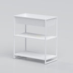 Durable MS plant rack with spacious shelves for organizing indoor plants and decorative greenery elegantly
