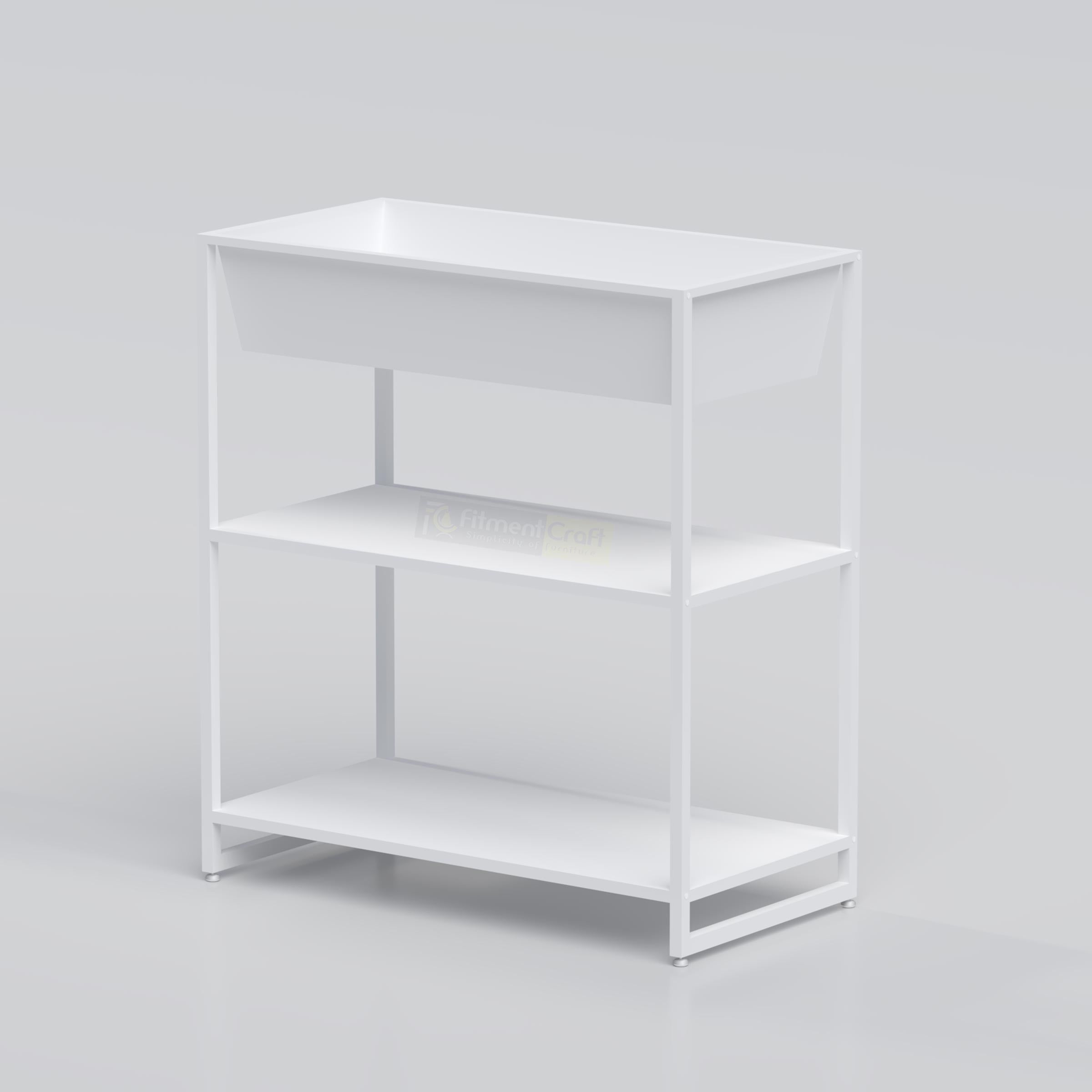 Durable MS plant rack with spacious shelves for organizing indoor plants and decorative greenery elegantly