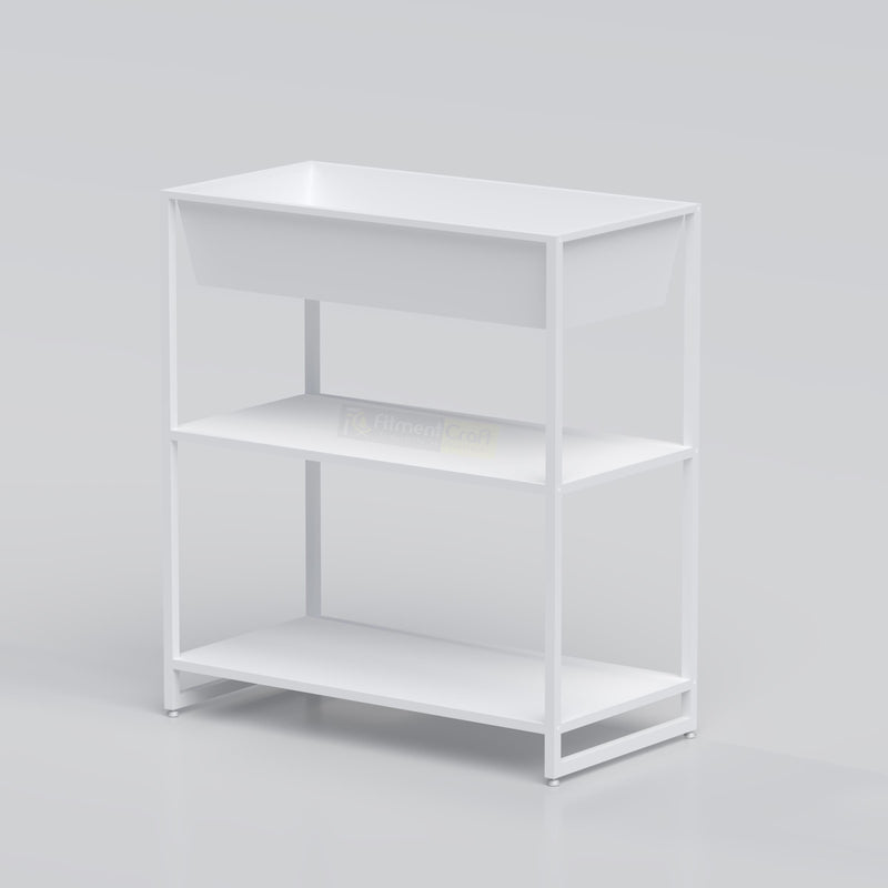 Durable MS plant rack with spacious shelves for organizing indoor plants and decorative greenery elegantly